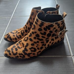 Steven by Steve Madden Cheetah Print Boots